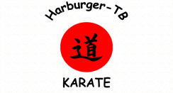 Desktop Screenshot of karate-harburg.de